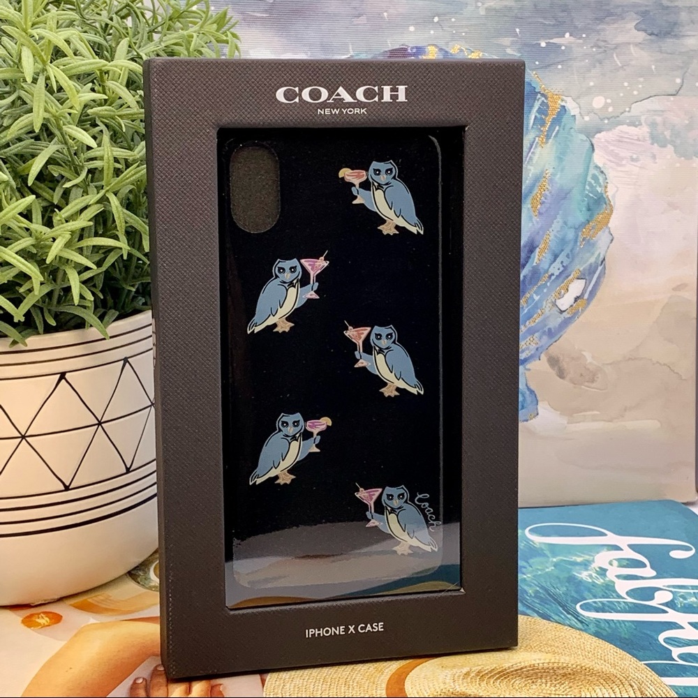 Coach cartoon owl iPhone X / Xs Case